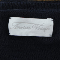 American Vintage Strickkleid mit Streifen