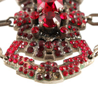 Dolce & Gabbana Necklace with red Swarovski crystals 
