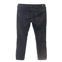 7 For All Mankind Jambe noire de jeans Straight
