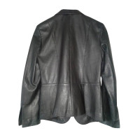 Dkny Leather Blazer