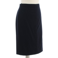 Jil Sander Rok in donkerblauw