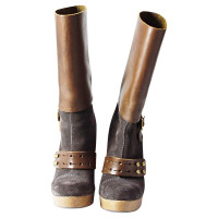 Pedro Garcia Fancy brown leather boots