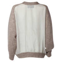 By Malene Birger Beige material mix Cardigan