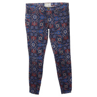 Current Elliott Blue patterned jeans