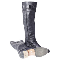 Hugo Boss Black leather boots