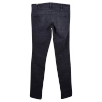 Current Elliott Zwarte mager jeans met drukknopen