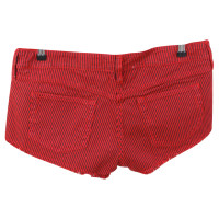 Isabel Marant Etoile Rote Streifen Jeanshort