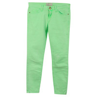 Current Elliott Neon Green of skinny jeans