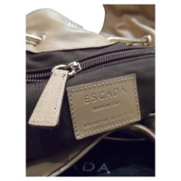 Escada Beigefarbene Ledertasche