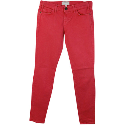 Current Elliott Jeans in Coral Rot