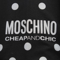 Moschino Cheap And Chic Stick umbrella with polka dots