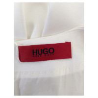 Hugo Boss White - blue dress