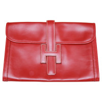 Hermès Jige PM Leather in Red