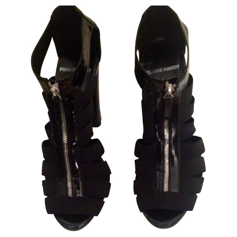 Pierre Hardy Black Sandal heels