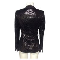 Rena Lange Black sequin Blazer
