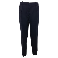 Carven Pantaloni di panno blu scuro