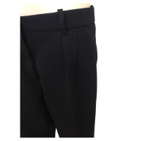 Carven Pantaloni di panno blu scuro