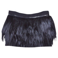 Neil Barrett Black fur skirt