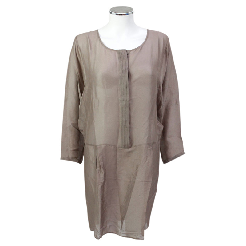 Other Designer Custommade - Brown silk tunic