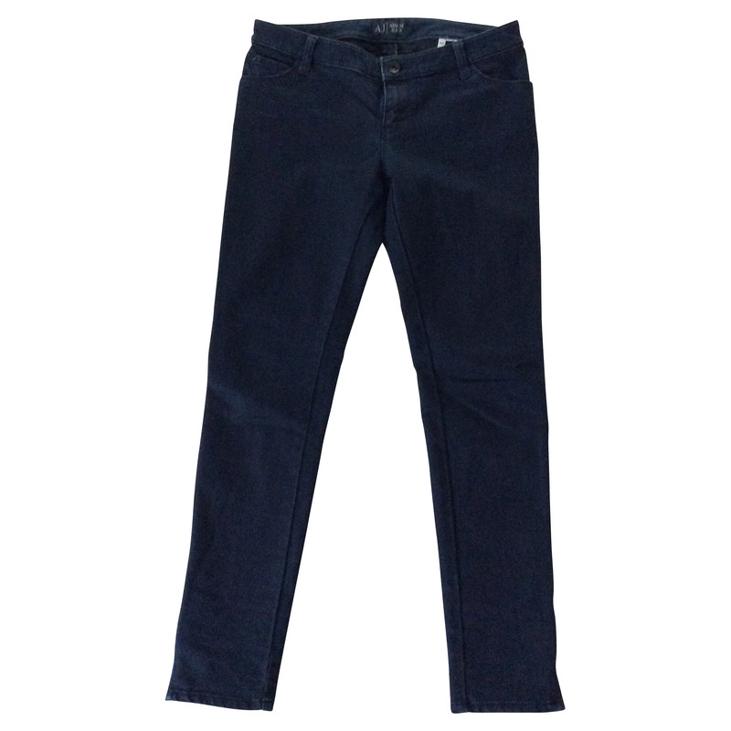 Armani Jeans Stretch jeans in dark denim 