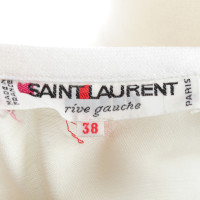 Saint Laurent Giacca in crema