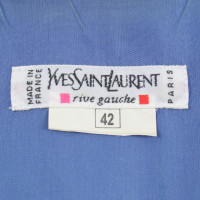Yves Saint Laurent Vestito a portafoglio blu 