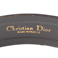 Christian Dior Ceinture marron foncé 