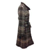 Other Designer Boucle coat with Plaid