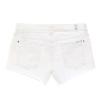 7 For All Mankind White shorts