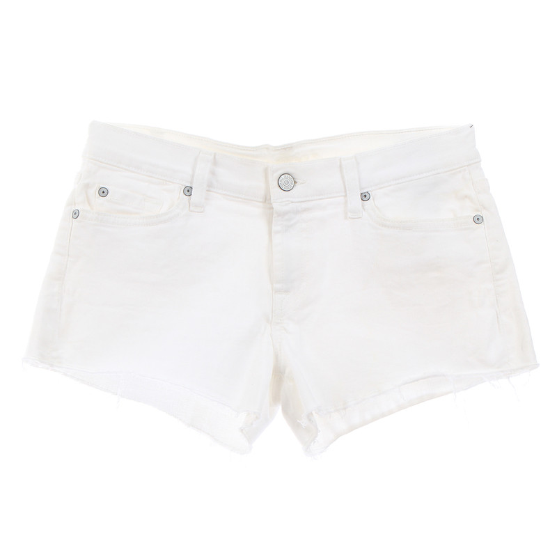 7 For All Mankind White shorts