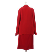 Saint Laurent Costume en rouge