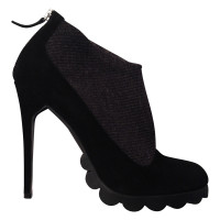 Pollini Suede Ankle Boots