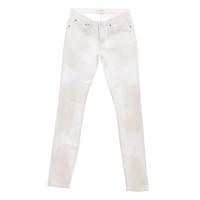 Helmut Lang White denim jeans