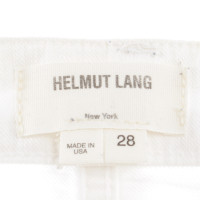 Helmut Lang White denim jeans