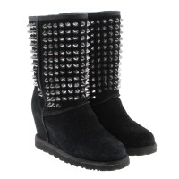 Ash Wedge boots with studs