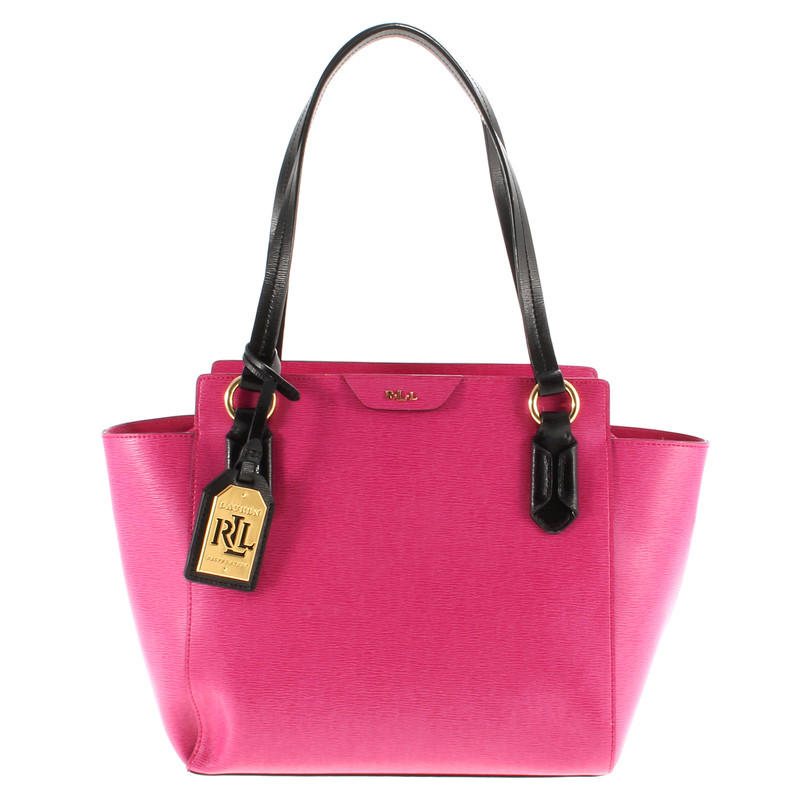 Ralph Lauren Handbag in pink - Buy Second hand Ralph Lauren Handbag in ...