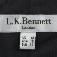 L.K. Bennett Kleid in Samt-Optik