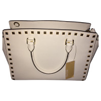 Michael Kors White bag with rivets