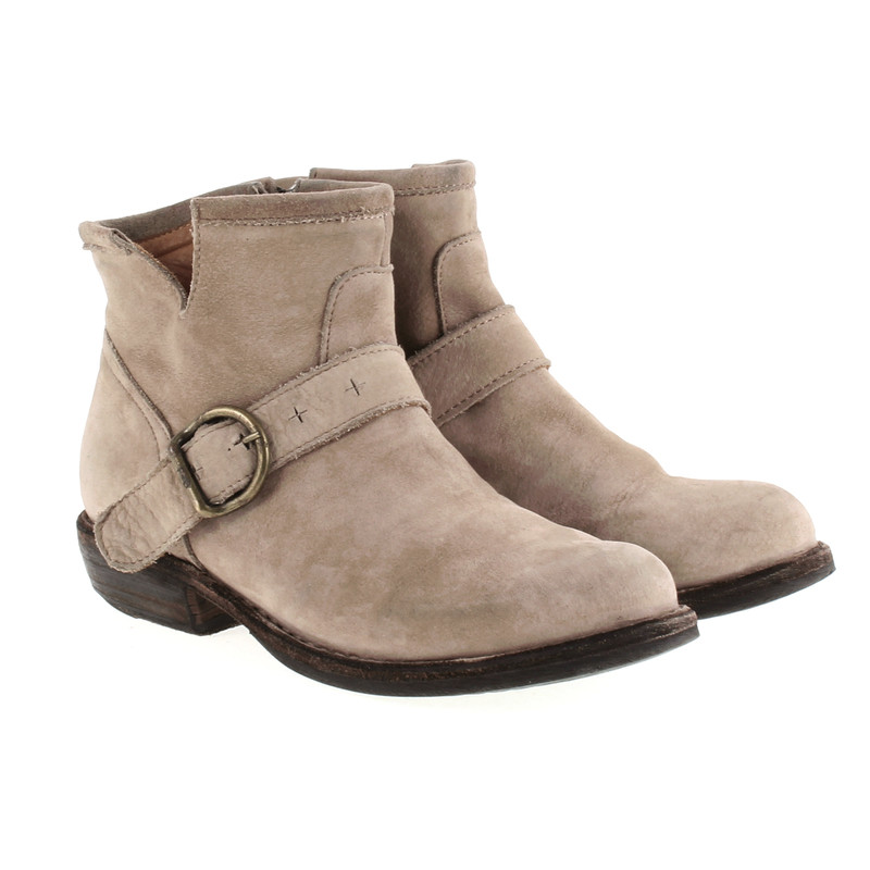 Fiorentini & Baker Suede leather ankle boot in nude