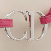 Christian Dior Cintura con logo in rosa