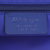 Salvatore Ferragamo Cosmetische zak in blauw 