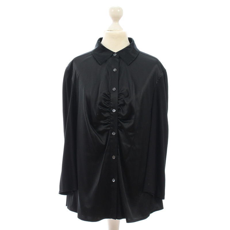 Dkny Black blouse silk