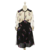 Anna Sui Kleid mit floralem Muster