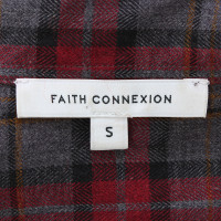 Faith Connexion Chemisier avec modèle de plaid
