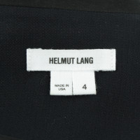 Helmut Lang Blazer avec coutures en cuir