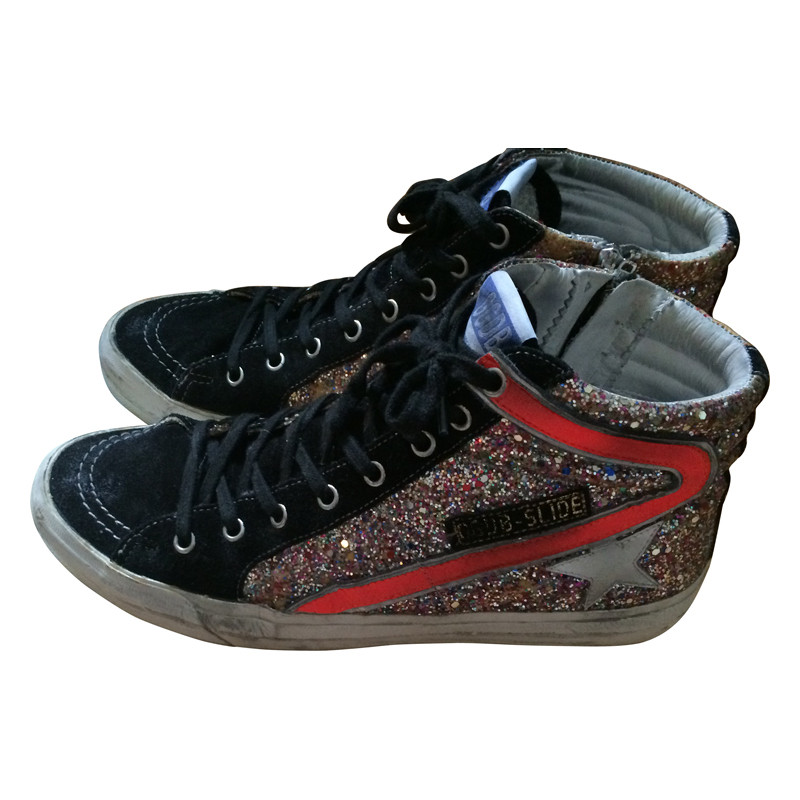 Golden Goose Sneakers with glitter 