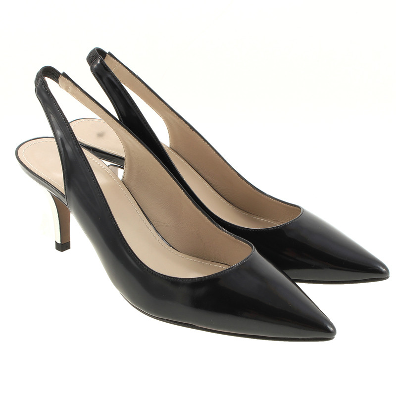 Paule Ka Schwarze Slingpumps