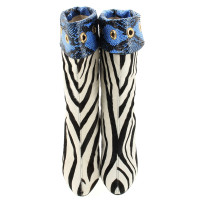 Jimmy Choo Ankle boots in Zebra look 