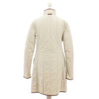 Fay Large manteau matelassé blanc