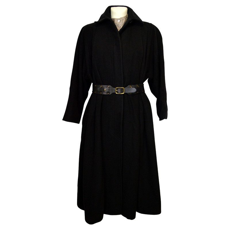 Balenciaga Black wool coat 